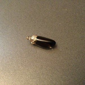 Gemstone Pendant - No idea stone type vintage missing outer stones